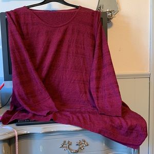 Beautiful Apt 9 3X   Burgandy pull over top